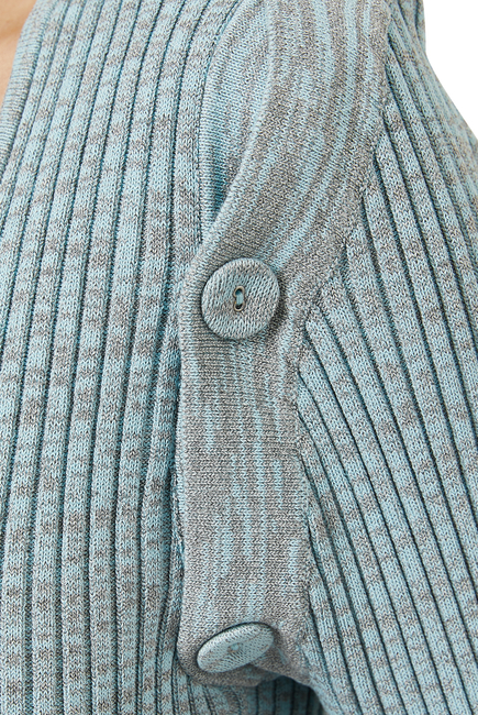 Deconstructed Knit Tie Crop Top